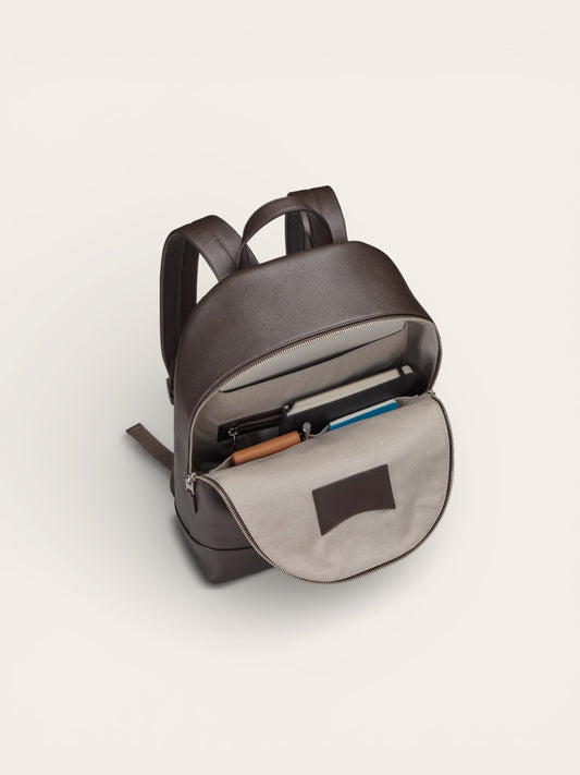 Canfield Leather Backpack in Espresso — Premium Full-Grain Daily Carry