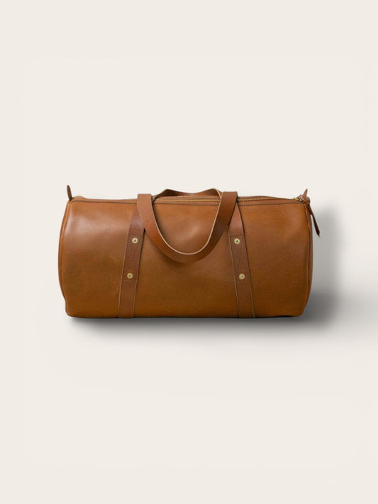 Vintage Leather Gym Bag — Limited Edition Full-Grain Heritage Duffle