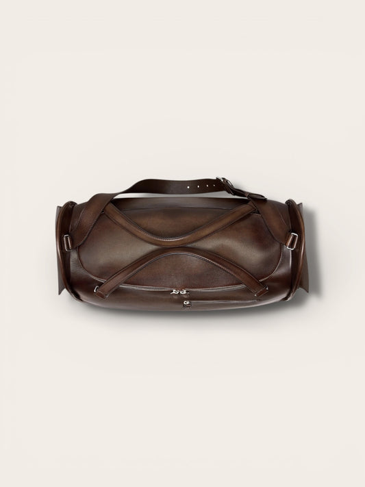 Périple Venezia Leather Weekender — Modular Hand-Patinated Luxury Travel Bag